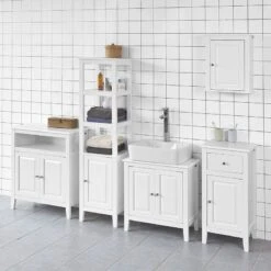 Meuble Haut De Salle De Bain FRG203-W 15 Meuble Haut De Salle De Bain FRG203-W -Salle De Bain Meubles 020c9102c2554d18ac5b1042d21e2583