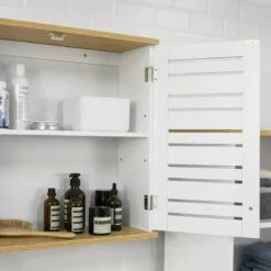 Meuble Haut De Salle De Bain BZR42-W -Salle De Bain Meubles 0376efe1fb1a47469662847542cb8bcf