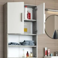 Armoire Pour Machine à Laver -Salle De Bain Meubles 04f42b5799d54a89829080c47712b6d0