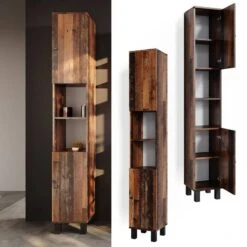 Armoire Haute Fynn Old Style -Salle De Bain Meubles 06c547e09fae468090cf3fd62413ea18