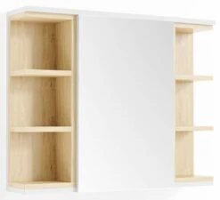 Armoire De Toilette Aquis Blanc/chêne