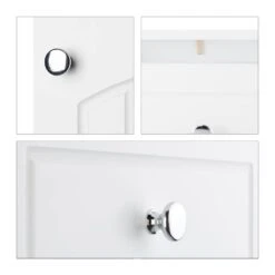 Armoire De Salle De Bain En Bois Blanc -Salle De Bain Meubles 078b29b7160d4fc08664f3dc99e6fc73