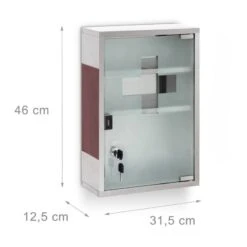 Armoire à Pharmacie EMERGENCY XL -Salle De Bain Meubles 0a529e8998b94d3699bf96a88b4d4baf