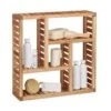 Etagère Murale Salle De Bain Bois Noyer -Salle De Bain Meubles 0d8541d343a042b0b31cc196ffc54793