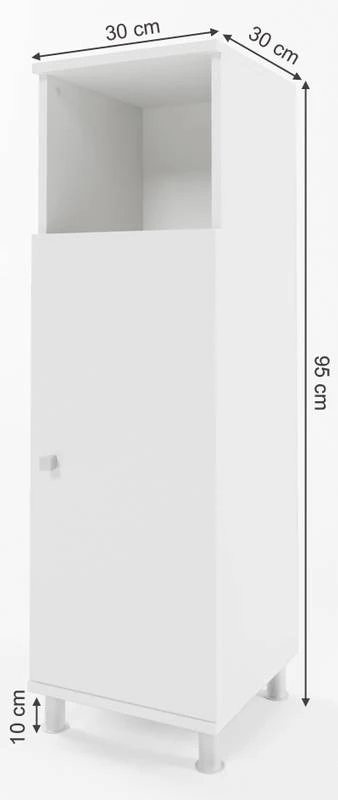 Chiffonnier Fynn Blanc 9 Chiffonnier Fynn Blanc – Image 7