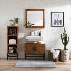 Étagère De Salle De Bain GRASBY -Salle De Bain Meubles 1000147148 230814 020 MOOD DETAILS P000000001000147148 mood