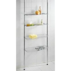 Wenko Étagère Télescopique Bolsena -Salle De Bain Meubles 1000155788 190204 17251400059 GALLERYIMAGES P000000001000155788