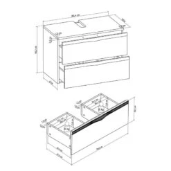 Meuble Sous Lavabo Carandiru -Salle De Bain Meubles 1000160236 190225 10062600057 GALLERYIMAGES P000000001000160236