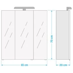 Armoire De Toilette Mila -Salle De Bain Meubles 1000178207 211014 084257000532 SKETCH DETAILS P000000001000178207 sketch