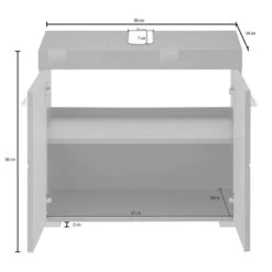 Meuble Sous Lavabo Amanda -Salle De Bain Meubles 1000180482 190917 15092800005 SKETCH DETAILS P000000001000180482 sketch