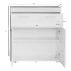 Meuble Bas Amanda -Salle De Bain Meubles 1000180492 190917 15092900016 SKETCH DETAILS P000000001000180492 sketch