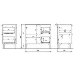 Meuble Sous Lavabo Mauresa I -Salle De Bain Meubles 1000180812 190718 10020500029 DETAILS P000000001000180812