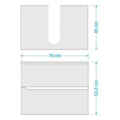 Meuble Avec Vasque Tiberio II -Salle De Bain Meubles 1000194085 191115 13255700119 SKETCH DETAILS P000000001000194085 sketch