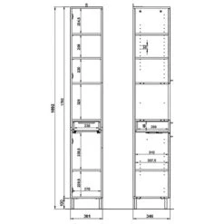 Colonne De Salle De Bain Arvada -Salle De Bain Meubles 1000205933 200221 13364000037 SKETCH DETAILS P000000001000205933 sketch