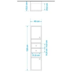Meuble Haut Tom Tailor -Salle De Bain Meubles 1000207666 200403 07562600076 SKETCH DETAILS P000000001000207666 sketch