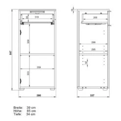 Meuble Bas Avino -Salle De Bain Meubles 1000262238 210428 14101800008 SKETCH DETAILS P000000001000262238 sketch