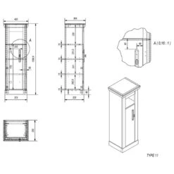 Armoire De Salle De Bain Lewk -Salle De Bain Meubles 1000281705 210728 08082100037 SKETCH DETAILS P000000001000281705 sketch
