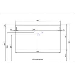 Meuble Sous Lavabo Tiberio I -Salle De Bain Meubles 1000287323 210902 08014300033 SKETCH DETAILS P000000001000287323 sketch
