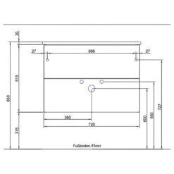 Meuble Avec Vasque Tiberio II -Salle De Bain Meubles 1000287324 210902 08015500040 SKETCH DETAILS P000000001000287324 sketch