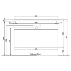 Meuble Sous Lavabo Tiberio II -Salle De Bain Meubles 1000287333 210902 08021800052 SKETCH DETAILS P000000001000287333 sketch