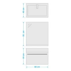 Salle De Bain Farson V (2 éléments) -Salle De Bain Meubles 1000305921 211118 065111000551 SKETCH DETAILS P000000001000305921 sketch
