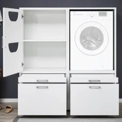 Armoire Pour Machine à Laver Kielce IX -Salle De Bain Meubles 1000310419 211124 151159000125 DETAILS P000000001000310419