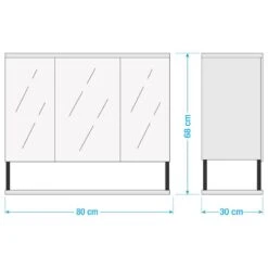 Armoire De Toilette Zaddy -Salle De Bain Meubles 1000318834 221116 500 SKETCH DETAILS P000000001000318834 sketch