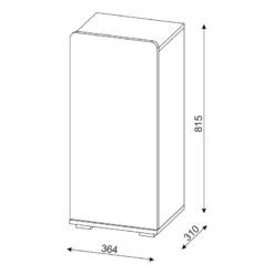 Meuble Bas Ciara -Salle De Bain Meubles 1000341066 220315 500 SKETCH DETAILS P000000001000341066 sketch