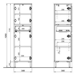 Armoire De Salle De Bain Torrance -Salle De Bain Meubles 1000370044 230215 500 SKETCH DETAILS P000000001000370044 sketch