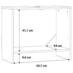 Meuble Sous Lavabo Plush -Salle De Bain Meubles 1000372750 230124 501 SKETCH DETAILS P000000001000372750 sketch