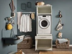 Armoire Laundreezy - 1 Abattant -Salle De Bain Meubles 1000376694 230314 021 MOOD DETAILS P000000001000376694 mood