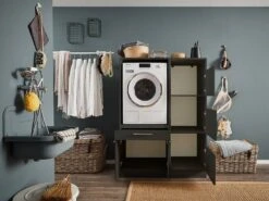 Armoire à Linge Laundreezy -Salle De Bain Meubles 1000376700 230314 021 MOOD DETAILS P000000001000376700 mood