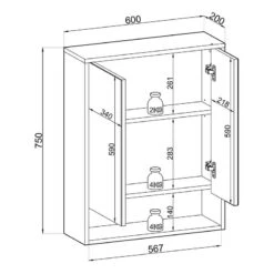 Armoire De Toilette Linkuva -Salle De Bain Meubles 1000392946 230830 500 SKETCH DETAILS P000000001000392946 sketch