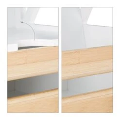 Petite Armoire étagère 5 Niveaux -Salle De Bain Meubles 10aae25e00254304ae091609960a82df