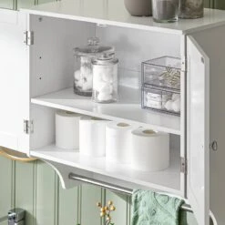 Meuble Haut De Salle De Bain BZR84-W -Salle De Bain Meubles 15bcbf02091345868251c42a860db416