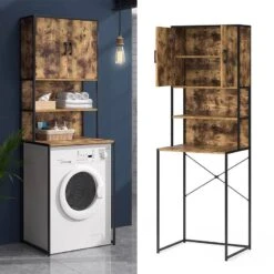 Meuble Machine à Laver Fyrk -Salle De Bain Meubles 16291b3620e6486caedd81d2ba754ed4