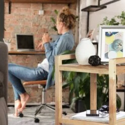 Meuble De Salle De Bain à Roulettes Bois -Salle De Bain Meubles 181f0e7e16e34eb799268cd0b2ed359c