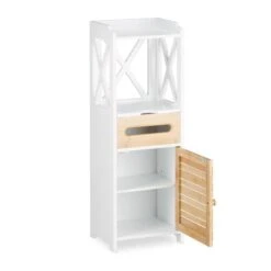 Petite Armoire étagère 5 Niveaux -Salle De Bain Meubles 1b4038224a694b87a5f206557418f018