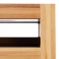 Placard Dessous De Lavabo Bambou Gris -Salle De Bain Meubles 2aee54cf7fcf4d3a83ff4aae235a7e6a