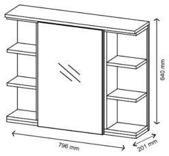 Armoire De Toilette Aquis Blanc/chêne -Salle De Bain Meubles 2b27068bbb0241cd8bb4b4d1de1147be.cropped 77 121 840 780.processed