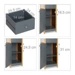 Armoire Haute Salle De Bain -Salle De Bain Meubles 354b4603f0a843f3af2f6ca0fad7f946