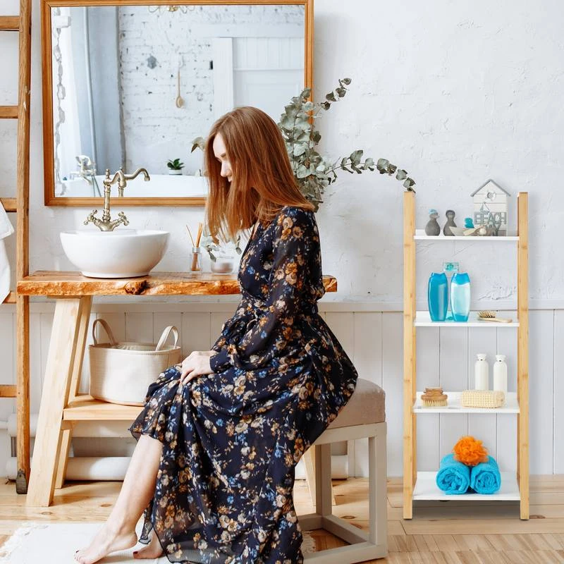 Etagère De Bain 4 Supports 4 Etagère De Bain 4 Supports – Image 2