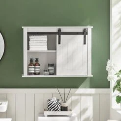 Armoire Murale BZR71-W -Salle De Bain Meubles 41edbdb45f7c4b23926a7c3945d61271