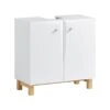 Meuble Sous Vasque BZR92-W -Salle De Bain Meubles 43c7446a2cd94128b94fd7efe274df21