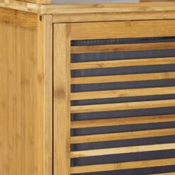 Armoire De Salle De Bain Bambou 5 étages -Salle De Bain Meubles 4a5aacae28204f1cbaef4a622c1cc836