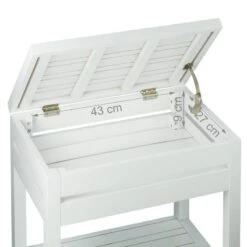 Étagère De Salle De Bains Bambou Blanc -Salle De Bain Meubles 4aad8ee74db74c9690f092eb8a10f697