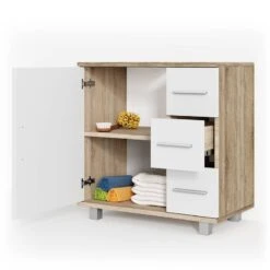 Meuble Sous-lavabo Ilias 60cm -Salle De Bain Meubles 4eec822855014b1c9100126ae04898d4