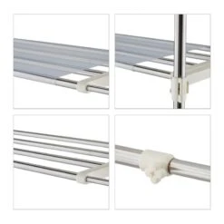 Étagère Pour Machine à Laver En Métal -Salle De Bain Meubles 556e31325d314e539955151e6550bc51