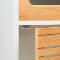 Étagère De Salle De Bain MDF Et Bambou 18 Étagère De Salle De Bain MDF Et Bambou -Salle De Bain Meubles 59721474a8e5481ca129798c59cac1e5