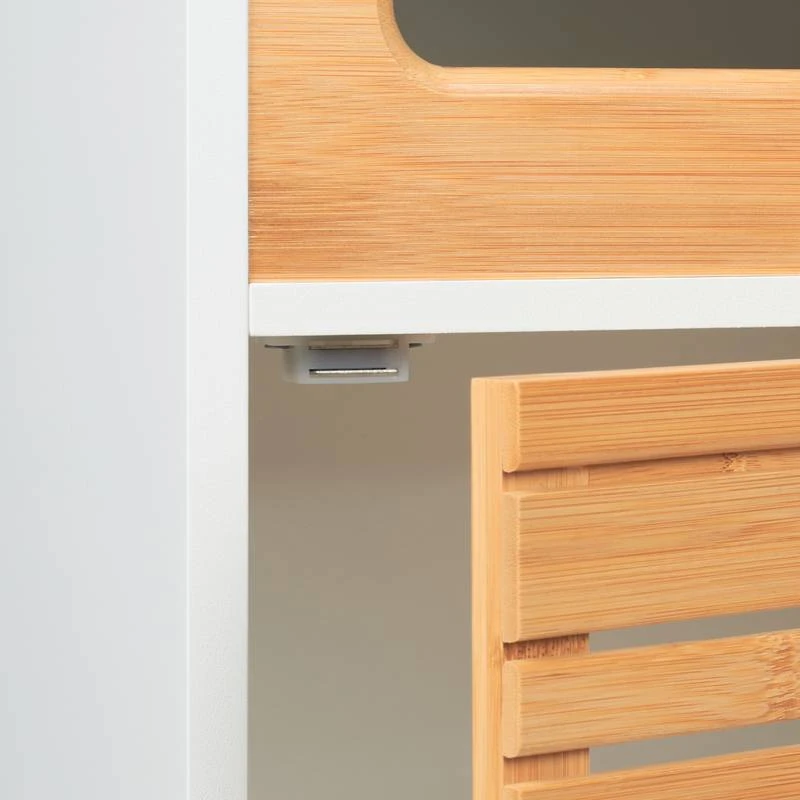 Étagère De Salle De Bain MDF Et Bambou 10 Étagère De Salle De Bain MDF Et Bambou – Image 8